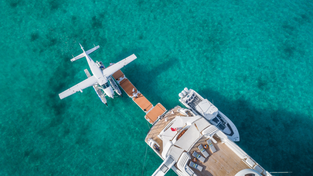 Tropic ocean airways yacht transfer