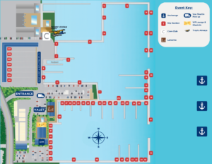 Golf cart shuttle service between Rybovich Marina and PBIBS 