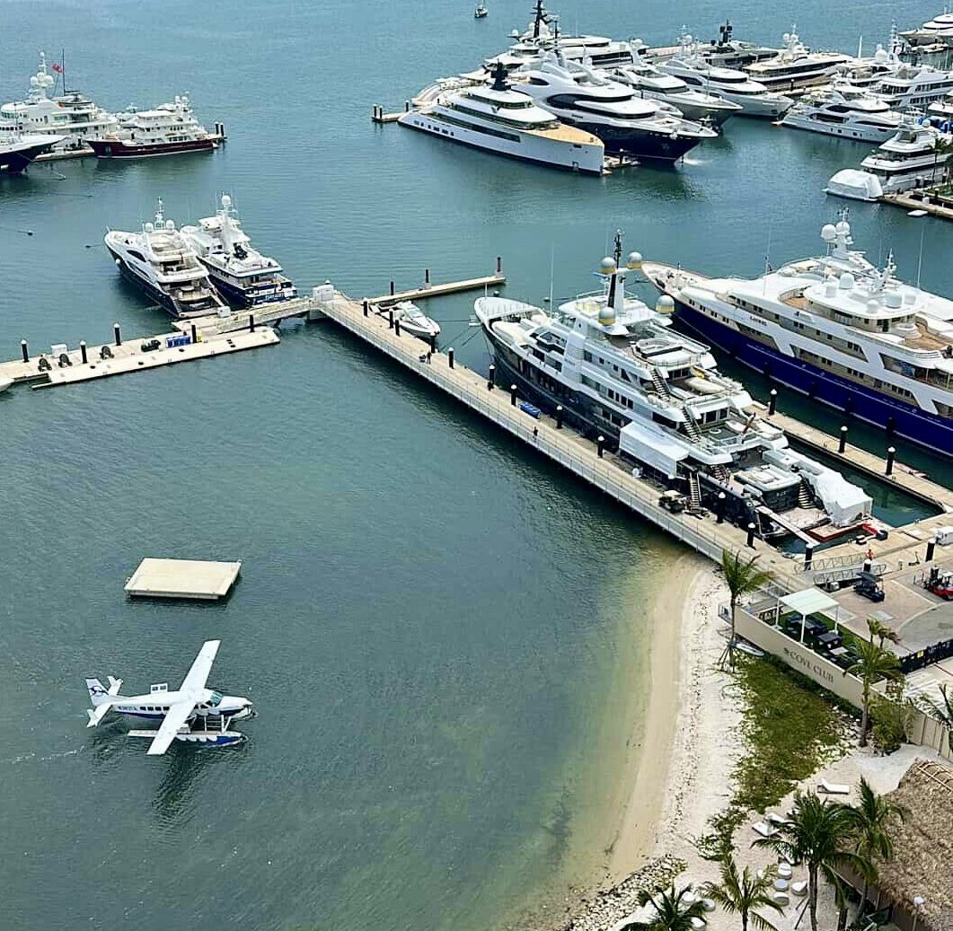 Tropic Ocean Airways View from Icon Marina